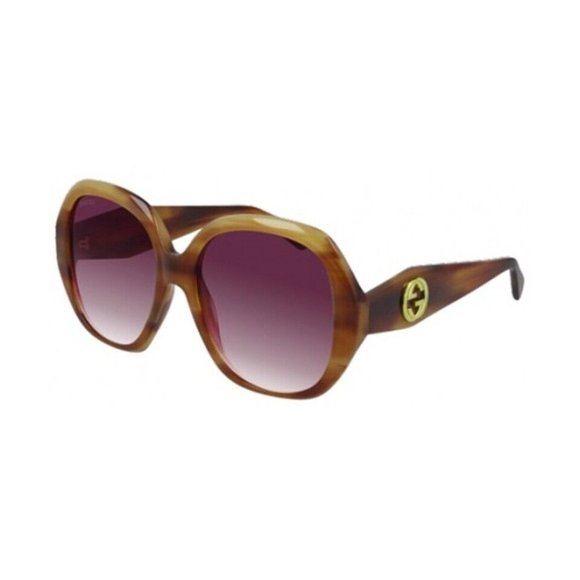 Gucci GG0796S Oversized Gradient Women Sunglasses - Picture 3 of 5